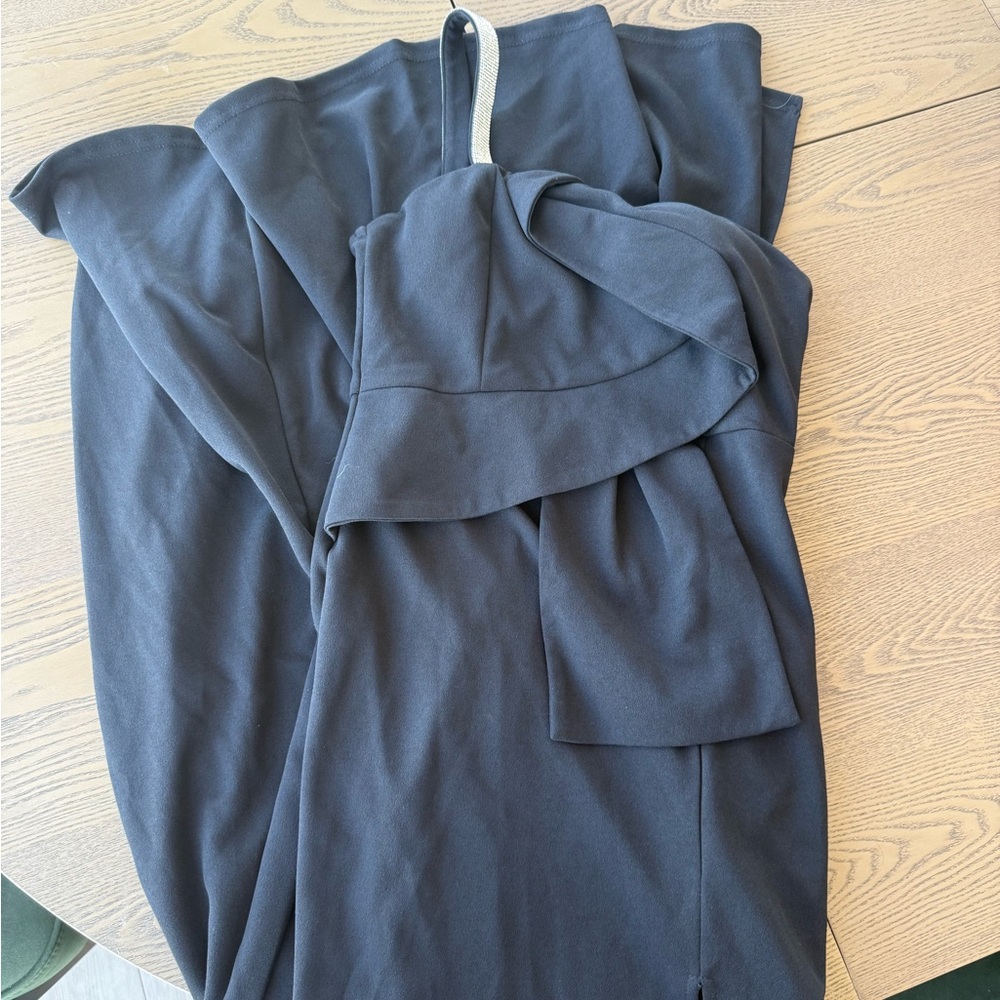 Elegant Black One Shoulder Dress
